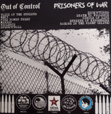 Out of Control / Prisoners of War - Split LP - Black