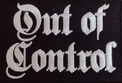 Out of Control - Patch (embroidered / gestickt)
