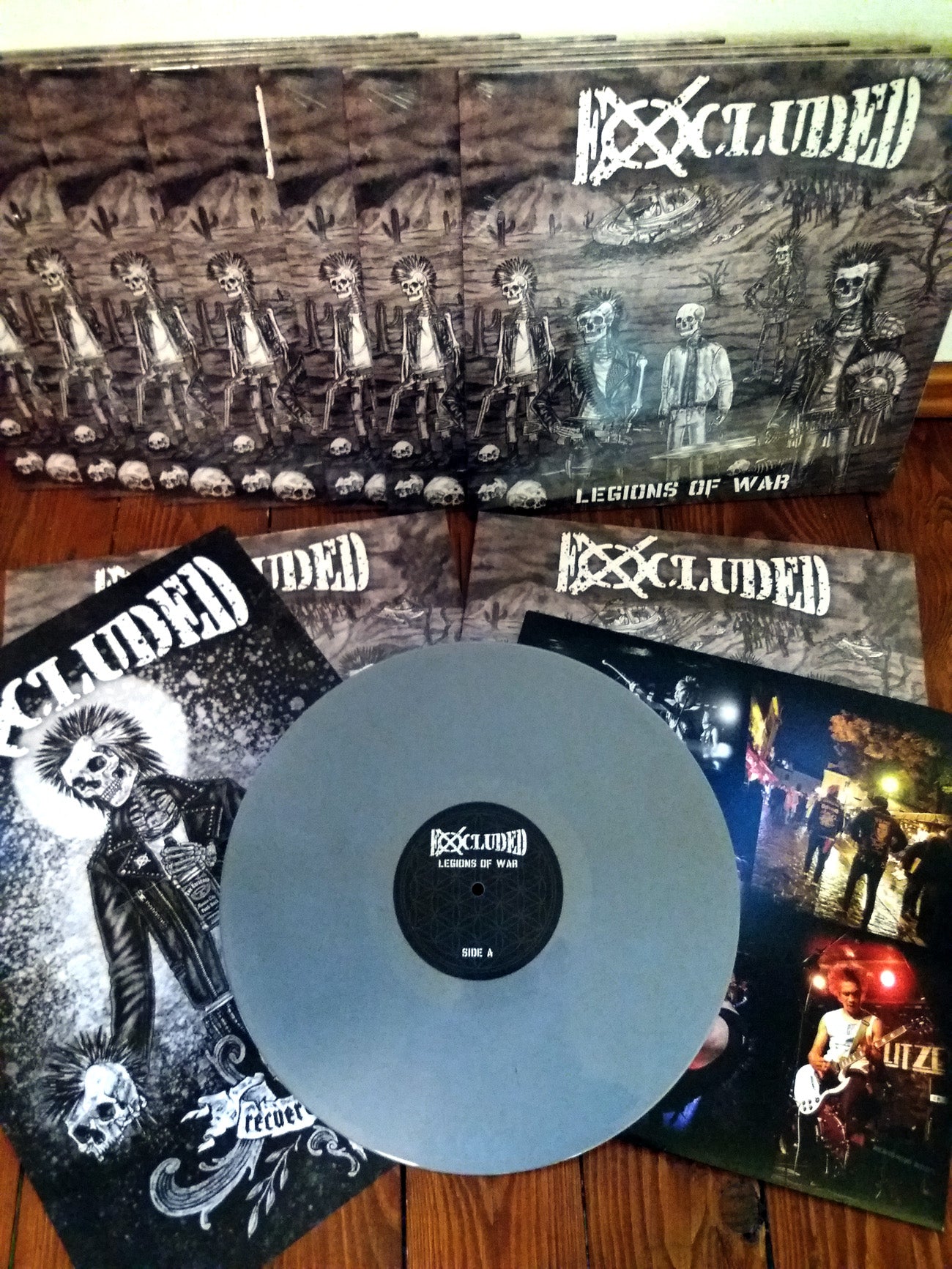 Excluded - Legions Of War - lim. grey LP