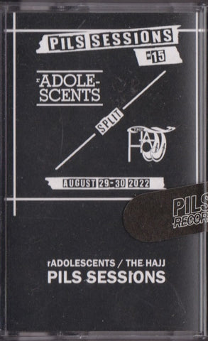 rADOLESCENTS / The Hajj - Split - lim. 80 Pils Records Tape