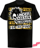 Under Attack Records - For the Punx - T-Shirt