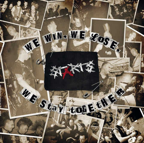Starts - “We Win,We Lose,We Stay Together” etched b-side LP lim.300 black