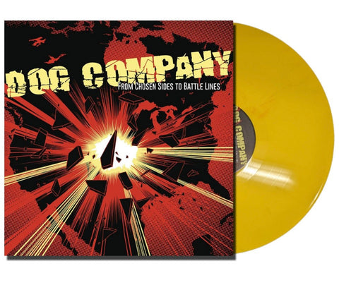 Dog Company - "From Chosen Sides..." 12"LP lim. 200 dirty yellow EU Contra version
