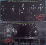 Unwanted Noise / D-Con – North American Invasion- Split-LP - black