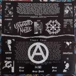Unwanted Noise / D-Con – North American Invasion- Split-LP - black