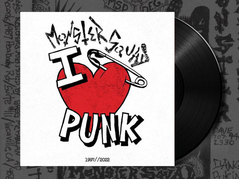 Monster Squad – I Love Punk – EP lim. 200 black